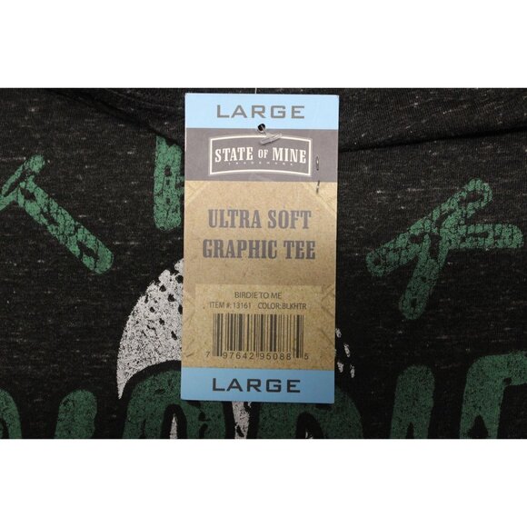State of Mine‎ Talk Birdie to Me graphic print crew neck short sleeve t-shirt - Picture 9 of 9